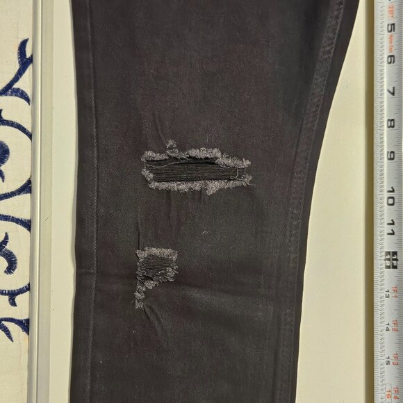 NWT Roberto Cavalli Distressed Jeans Mid Rise Size 32 - Picture 9 of 15
